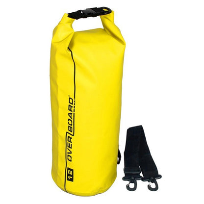 Overboard 12 Litre Dry Tube Bag Yellow Tactical Distributors Ltd New Zealand