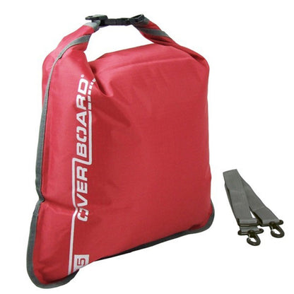 Overboard 15 Litre Dry Flat Bag Red Tactical Distributors Ltd New Zealand