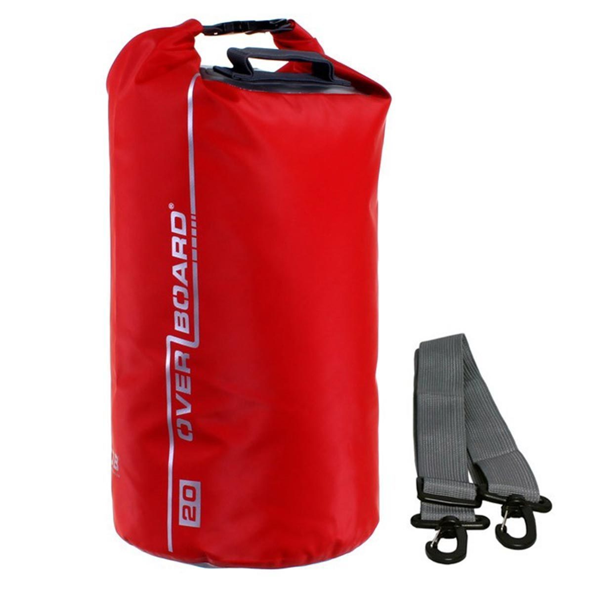 Overboard 20 Litre Dry Tube Bag Red Tactical Distributors Ltd New Zealand