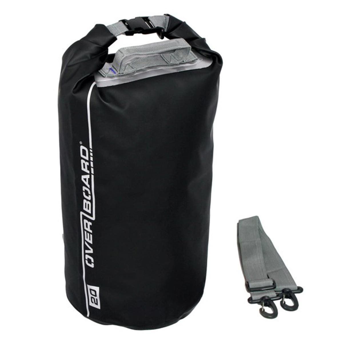 Overboard 20 Litre Dry Tube Bag Black Tactical Distributors Ltd New Zealand