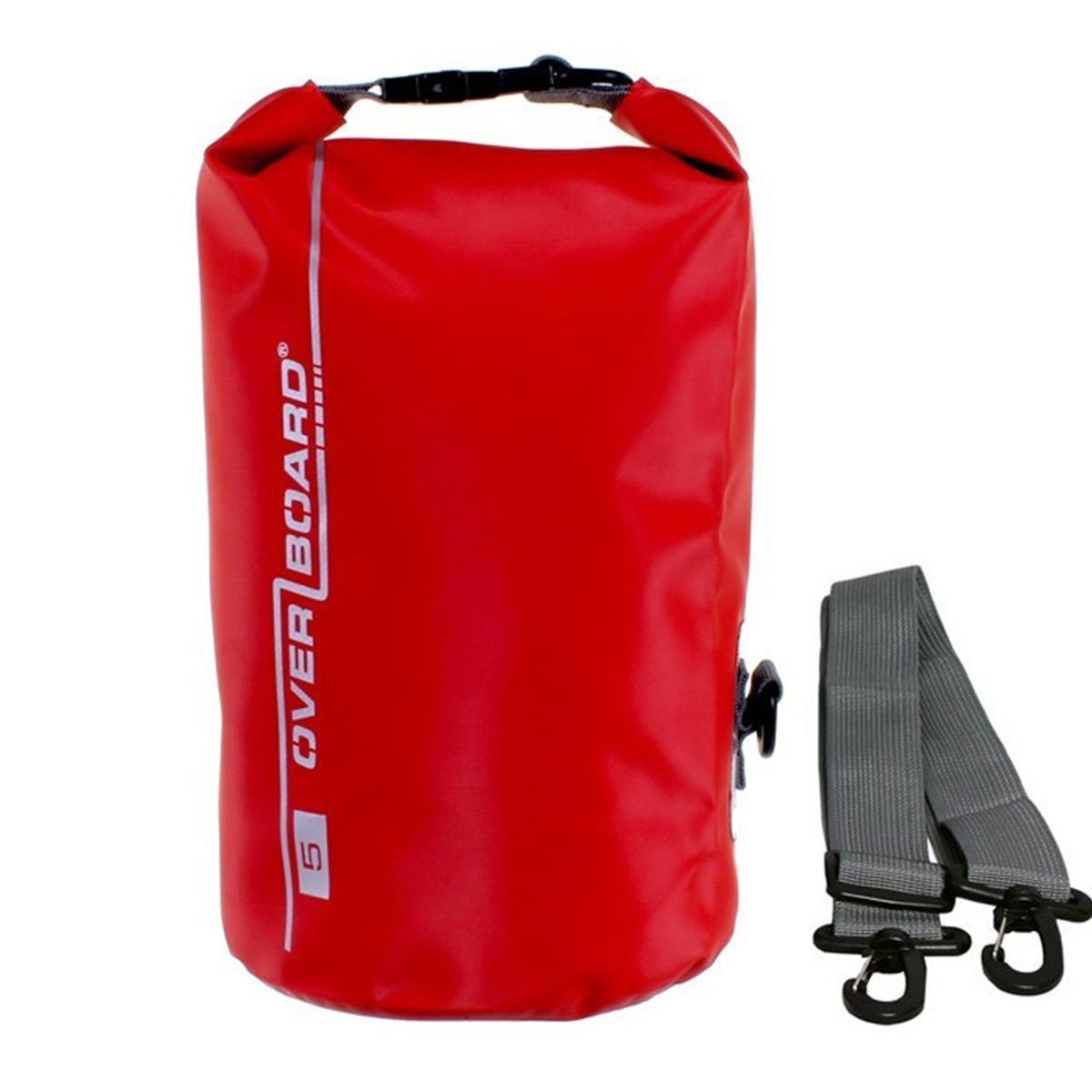 Overboard 5 Litre Dry Tube Bag Red Tactical Distributors Ltd New Zealand