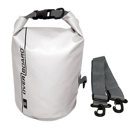 Overboard 5 Litre Dry Tube Bag White Tactical Distributors Ltd New Zealand