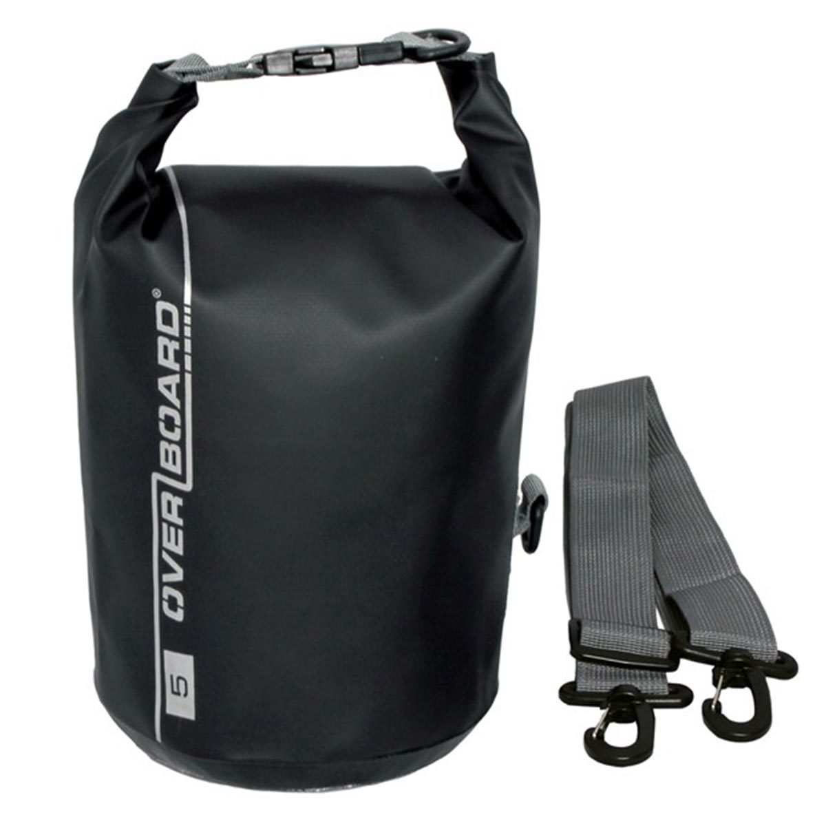 Overboard 5 Litre Dry Tube Bag Black Tactical Distributors Ltd New Zealand