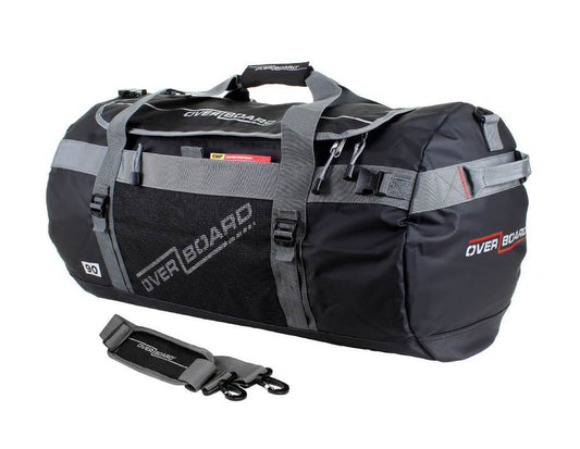 Overboard 90 Litre Adventure Weatherproof Duffel Bag Black Tactical Distributors Ltd New Zealand