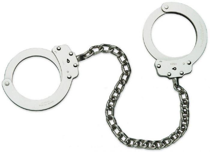 Peerless 703C Standard Size Leg Iron Handcuffs and Restraints Peerless Handcuff Company Tactical Gear Supplier Tactical Distributors Australia