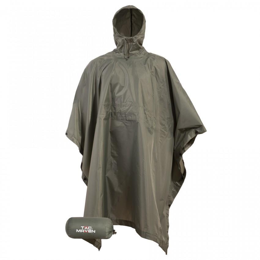 Pentagon Tactical D07001 Thunder Poncho Olive Drab Tactical Distributors Ltd New Zealand