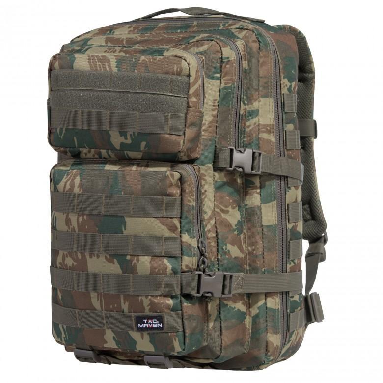 Pentagon Tactical D16002-CAMO Assault Large Backpack GR.Camo Tactical Distributors Ltd New Zealand