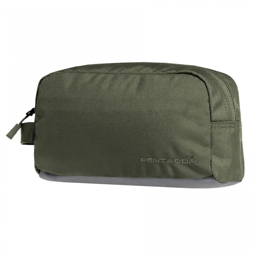 Pentagon Tactical K17071 Raw Travel Kit Pouch Olive Tactical Distributors Ltd New Zealand