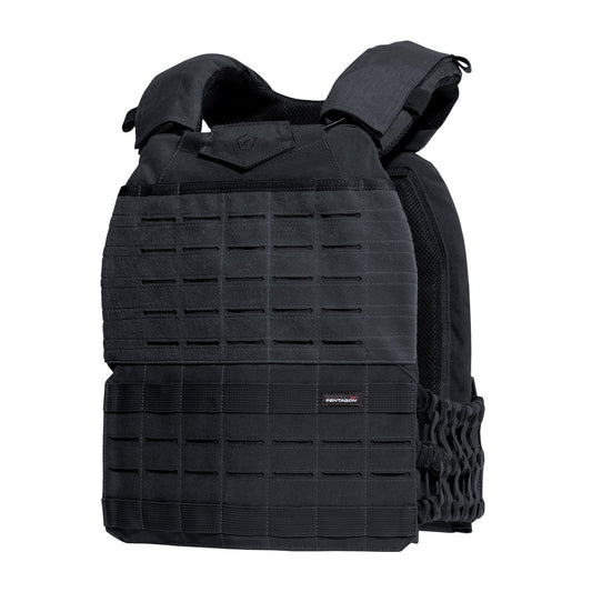 Pentagon Tactical Milon Adjustable Tactical Vest Black Tactical Distributors Ltd New Zealand