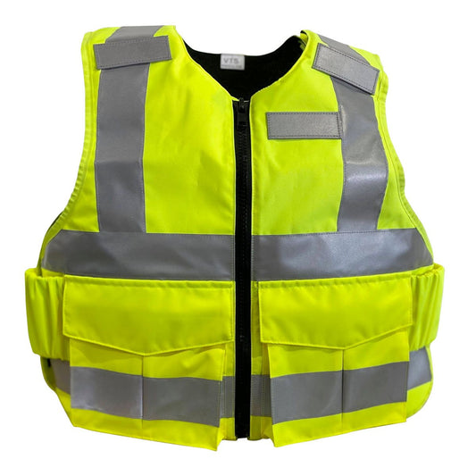 PPSS Overt Stab Resistant Vest Hi Viz Yellow VTS Custom Design Vest Vests & Plate Carriers Ventura Tactical Systems Tactical Gear Supplier Tactical Distributors Australia