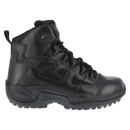 Reebok Tactical Men's 6 Inch Rapid Response RB Side Zip Boots Black RB8678 Tactical Distributors Ltd New Zealand