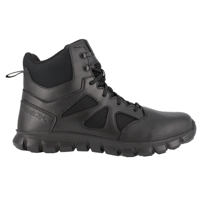 Reebok Tactical Mens 6 Inch Sublite Cushion Tactical Boots Black RB8605 Tactical Distributors Ltd New Zealand