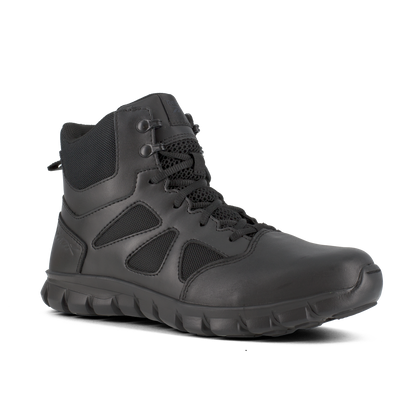 Reebok Tactical Mens 6 Inch Sublite Cushion Tactical Boots Black RB8605 Tactical Distributors Ltd New Zealand