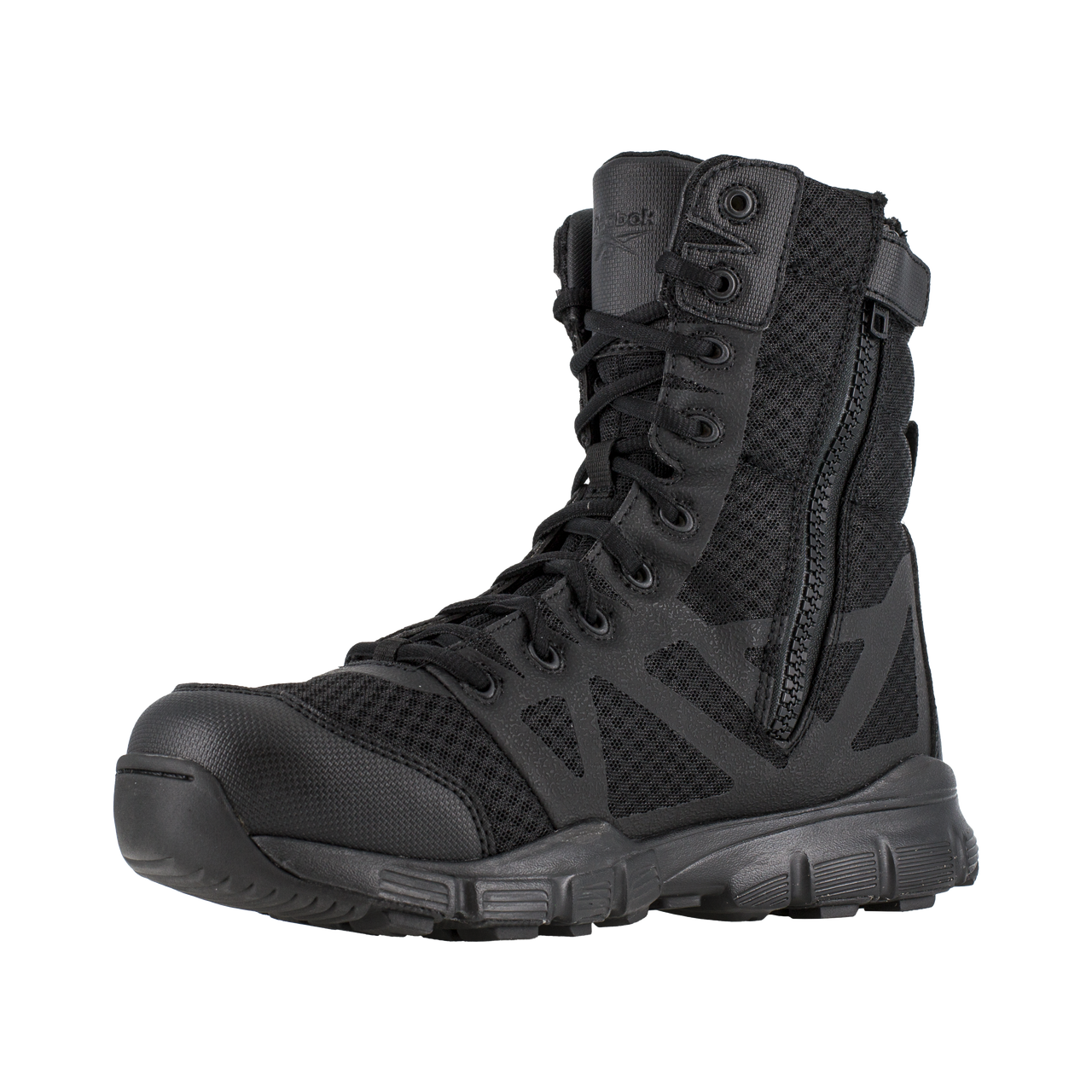 Reebok Tactical Men's 8 Inch Dauntless Ultra Light Size Zip Boot Black RB8720 12.0 US Tactical Distributors Ltd New Zealand