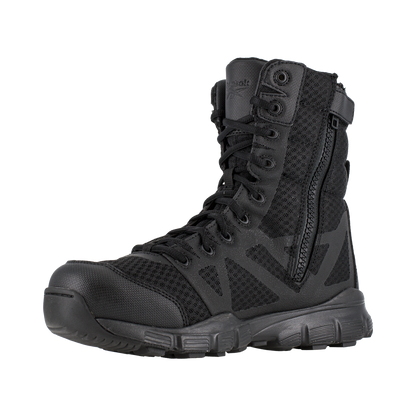 Reebok Tactical Men's 8 Inch Dauntless Ultra Light Size Zip Boot Black RB8720 12.0 US Tactical Distributors Ltd New Zealand