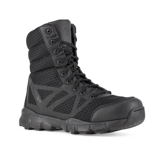 Reebok Tactical Men's 8 Inch Dauntless Ultra Light Size Zip Boot Black RB8720 12.0 US Tactical Distributors Ltd New Zealand