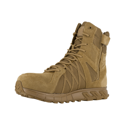 Reebok Tactical Men's 8 Inch Trailgrip Tactical Boot with Side Zip Coyote RB3460 Tactical Distributors Ltd New Zealand