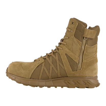 Reebok Tactical Men's 8 Inch Trailgrip Tactical Boot with Side Zip Coyote RB3460 Tactical Distributors Ltd New Zealand