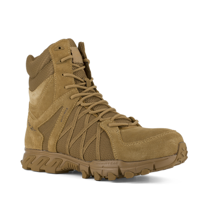 Reebok Tactical Men's 8 Inch Trailgrip Tactical Boot with Side Zip Coyote RB3460 8.0 US Tactical Distributors Ltd New Zealand