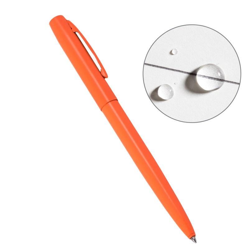 Rite in the Rain All Weather Clicker Metal Pen No. OR97 Orange with Black Ink Tactical Distributors Ltd New Zealand