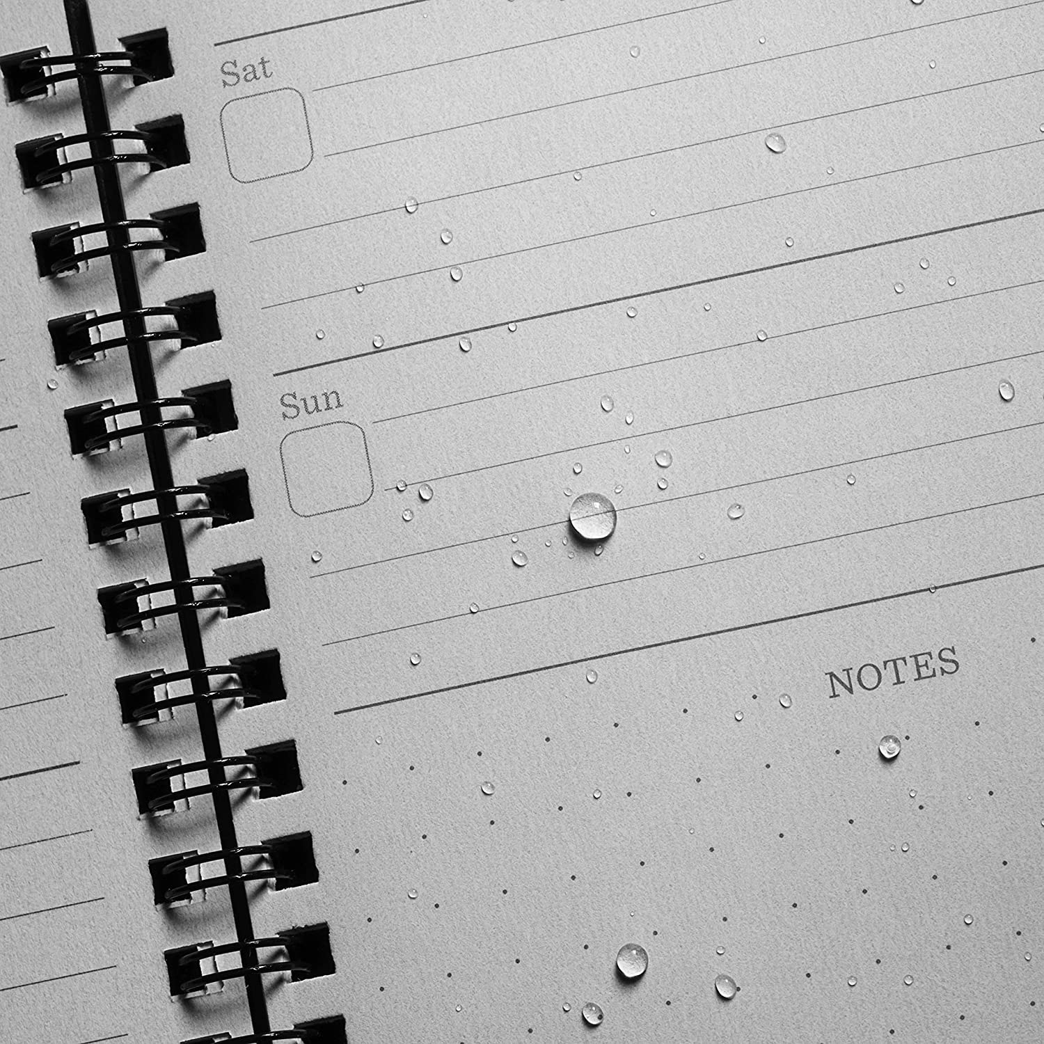 Rite in the Rain Weekly Planner Undated Black No.P52 Tactical Distributors Ltd New Zealand