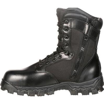 Rocky Boots 8" Alpha Force SideZip Waterproof Public Service Boot Footwear Rocky Boots 12 US Wide Tactical Gear Supplier Tactical Distributors Australia
