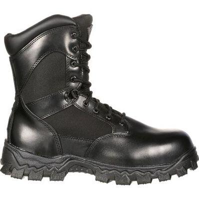 Rocky Boots 8" Alpha Force SideZip Waterproof Public Service Boot Footwear Rocky Boots 12 US Wide Tactical Gear Supplier Tactical Distributors Australia