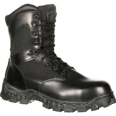 Rocky Boots 8" Alpha Force SideZip Waterproof Public Service Boot Footwear Rocky Boots 12 US Wide Tactical Gear Supplier Tactical Distributors Australia