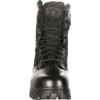 Rocky Boots 8" Alpha Force SideZip Waterproof Public Service Boot 12 US Wide Tactical Distributors Ltd New Zealand