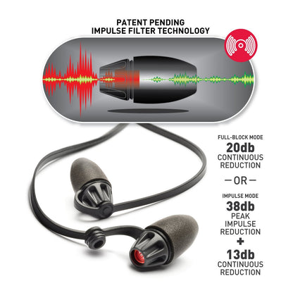 Safariland TCI Foam Impulse Hearing Protection Tactical Distributors Ltd New Zealand