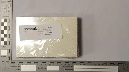 Scenesafe Cobex Sheet 250mu 4 x 6 Inches Tactical Distributors Ltd New Zealand