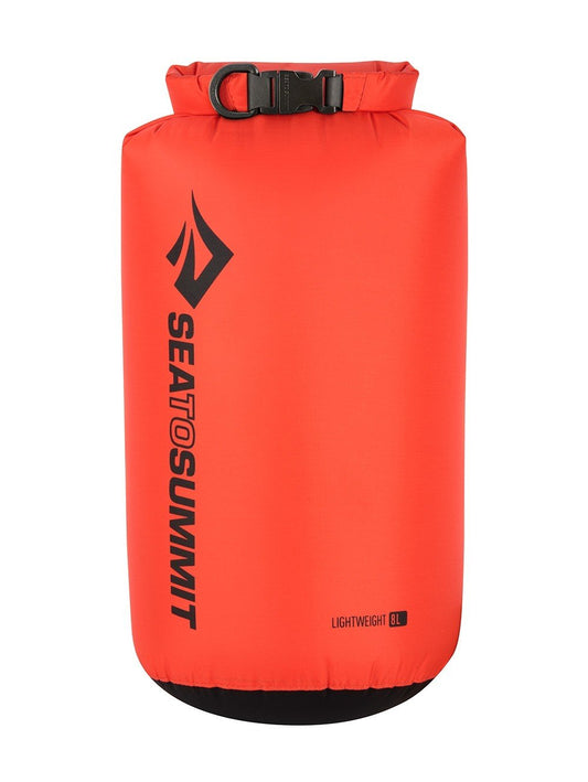 Sea To Summit Lightweight 70D 8 Litres Dry Sack Red Tactical Distributors Ltd New Zealand