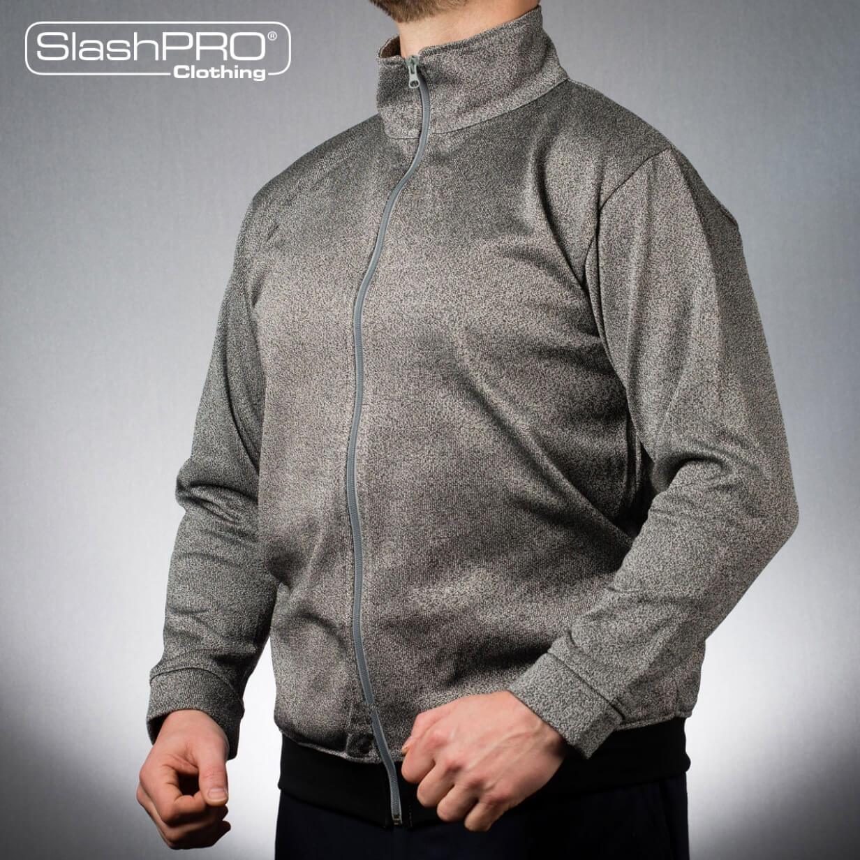 SlashPRO Slash Resistant Turtleneck Zipped Jacket Jackets SlashPRO Small Tactical Gear Supplier Tactical Distributors Australia