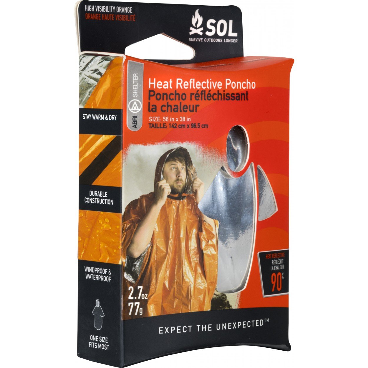 SOL Heat Reflective Poncho Tactical Distributors Ltd New Zealand