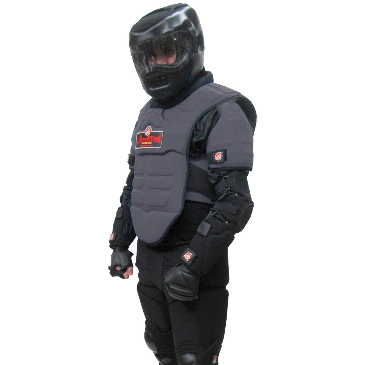 Spartan Training Gear Armour Full Suit Elite - Force on Force Combat Training Suit Gunmetal Grey Tactical Distributors Ltd New Zealand