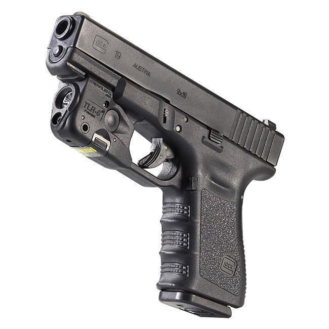 Streamlight TLR-6 fits Glock 17/19/21 100-Lumens with Red Laser Tactical Weapon Light Tactical Distributors Ltd New Zealand