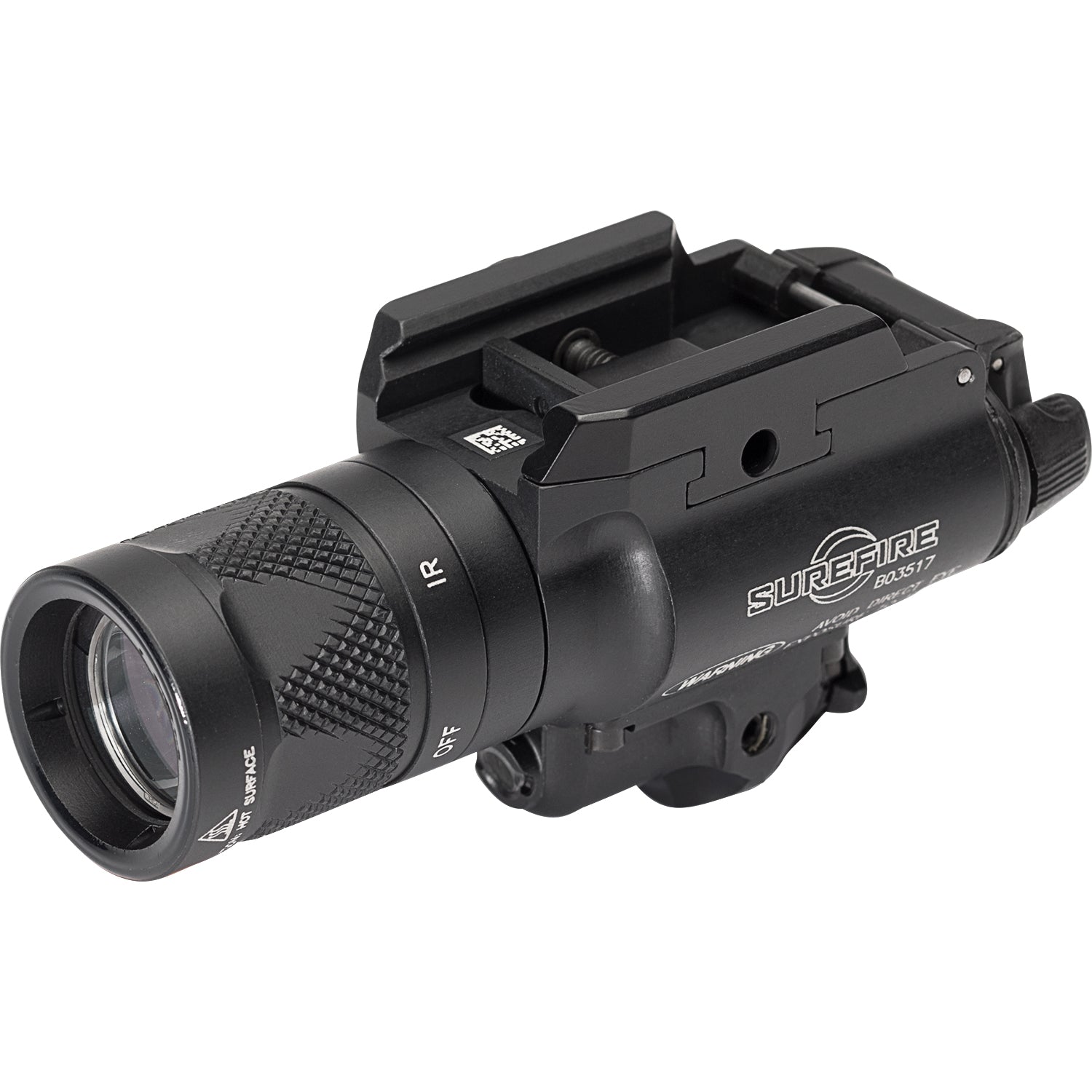 Surefire X400V-B-IRC WeaponLight LED White-Light & Infrared WeaponLight with Infrared Laser Flashlights and Lighting Surefire Tactical Gear Supplier Tactical Distributors Australia