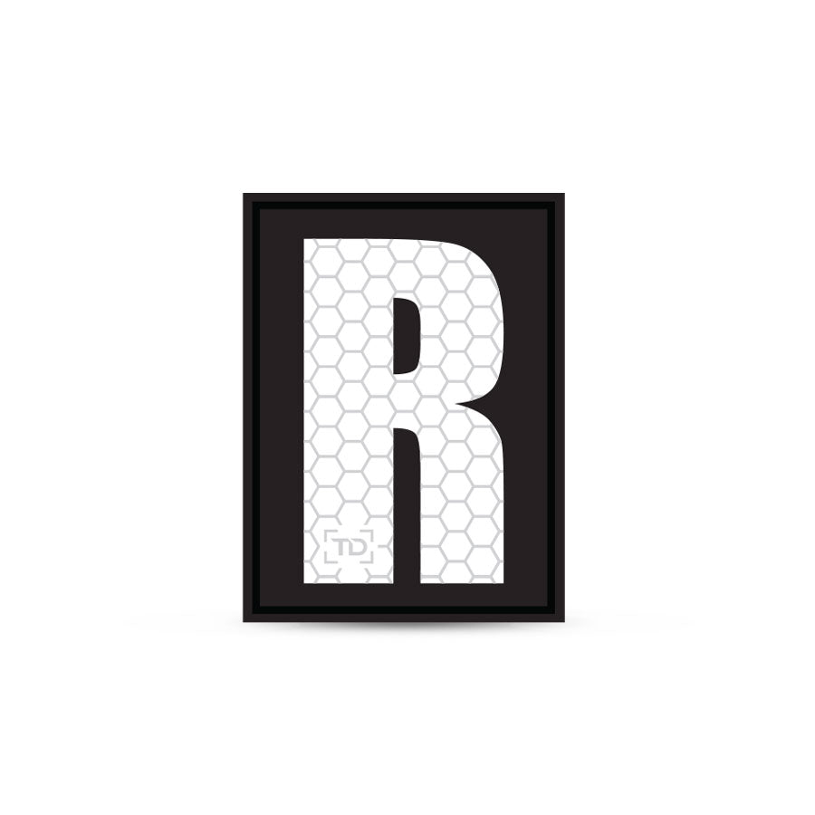 Tactical Gear Letter/Number Patch R Tactical Distributors Ltd New Zealand