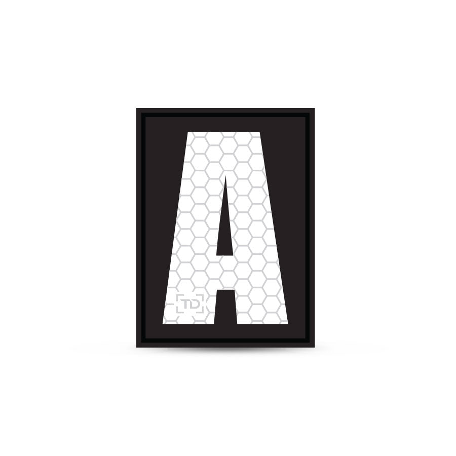 Tactical Gear Letter/Number Patch A Tactical Distributors Ltd New Zealand