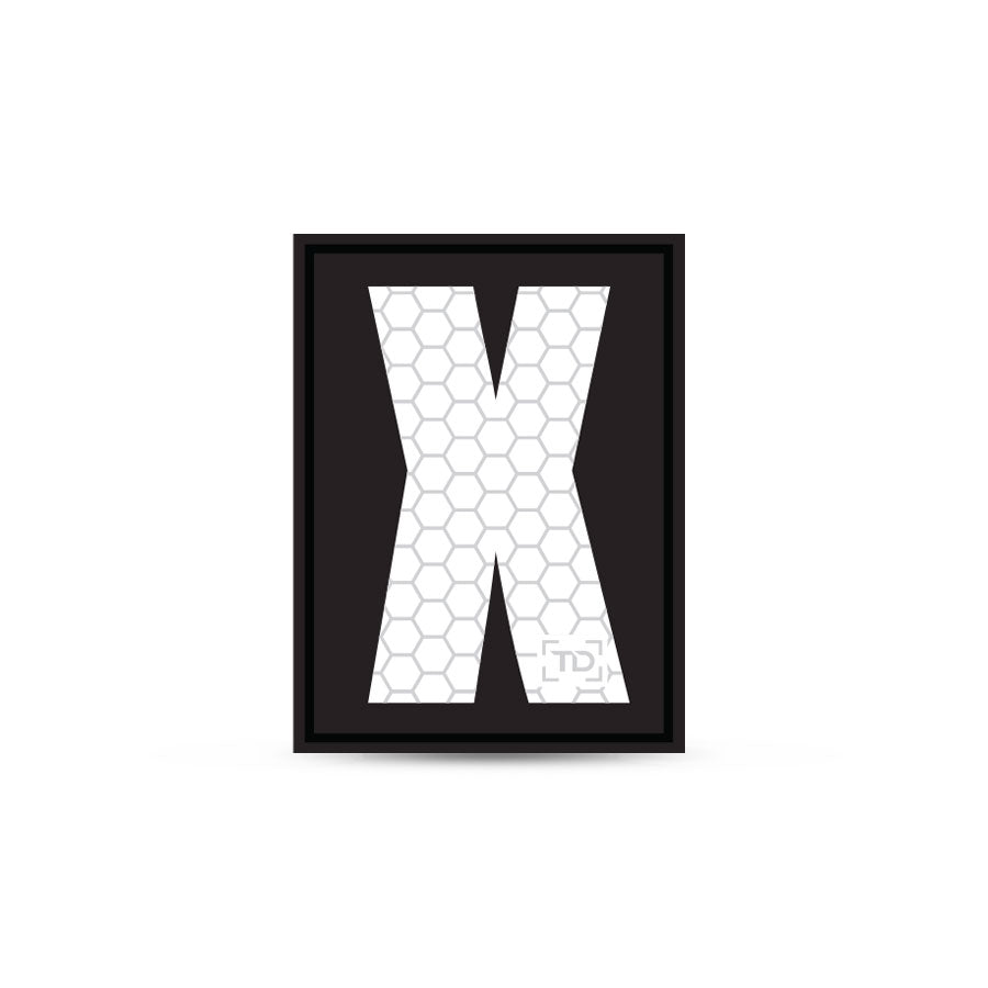 Tactical Gear Letter/Number Patch X Tactical Distributors Ltd New Zealand