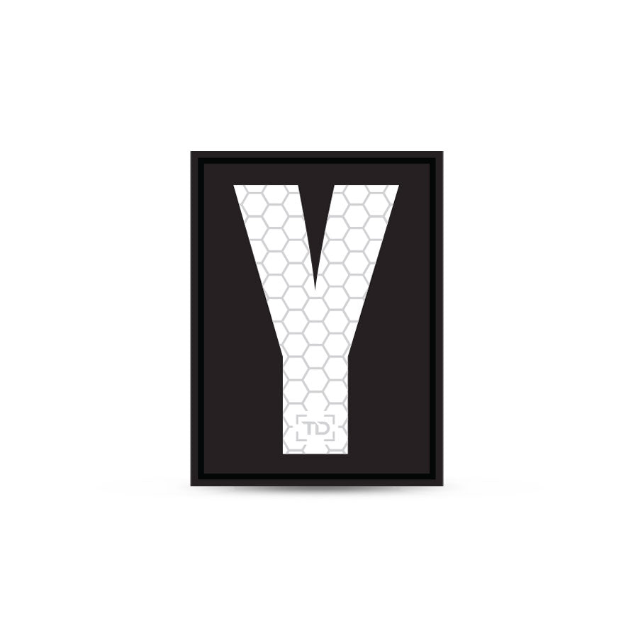 Tactical Gear Letter/Number Patch Y Tactical Distributors Ltd New Zealand