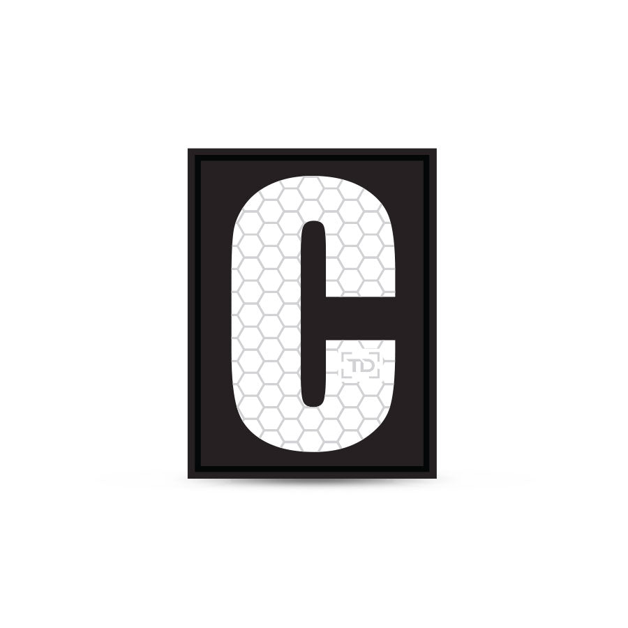 Tactical Gear Letter/Number Patch C Tactical Distributors Ltd New Zealand