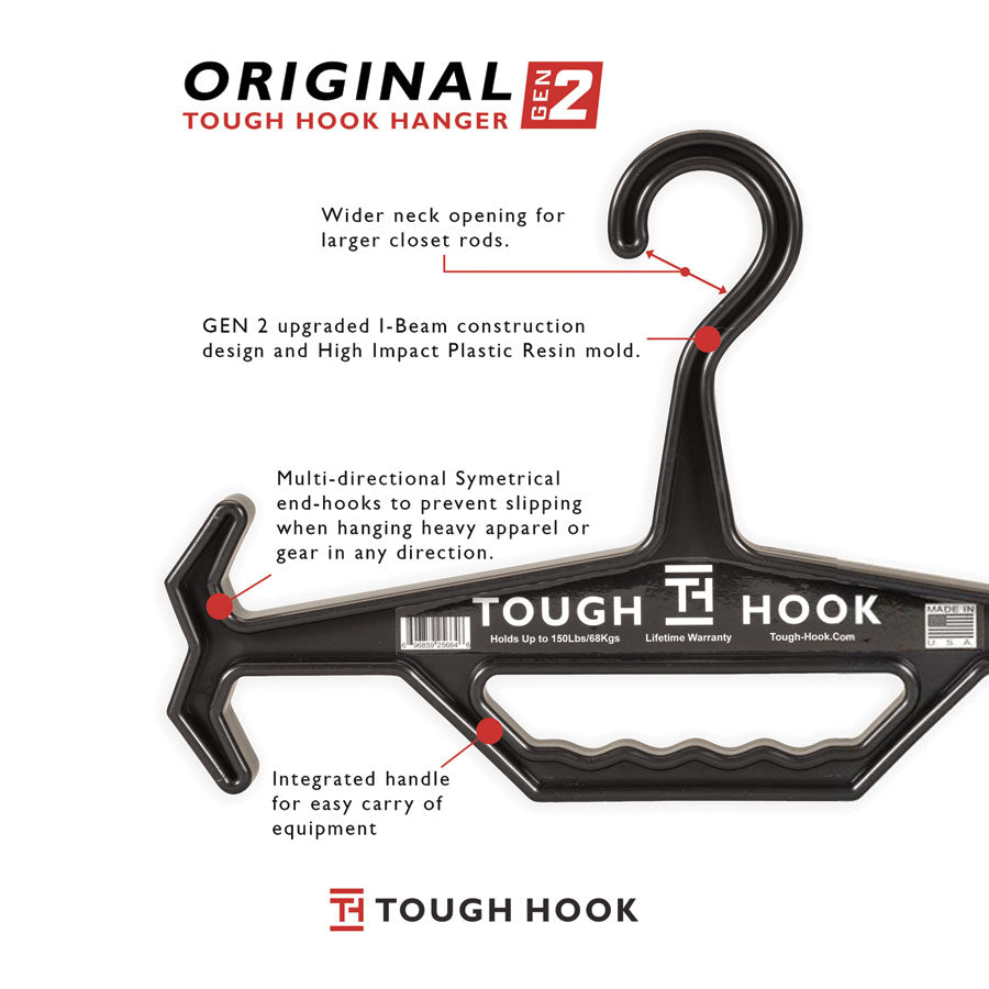 Tough Hook Original Tough Hook Hanger Tactical Distributors Ltd New Zealand