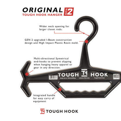 Tough Hook Original Tough Hook Hanger Tactical Distributors Ltd New Zealand