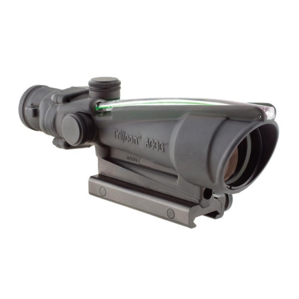 Trijicon ACOG 3.5x35 Scope Calibrated for .223 (5.56) Dual Illuminated Horseshoe Reticle with TA51 Mount Dual Illuminated Green Horseshoe Tactical Distributors Ltd New Zealand