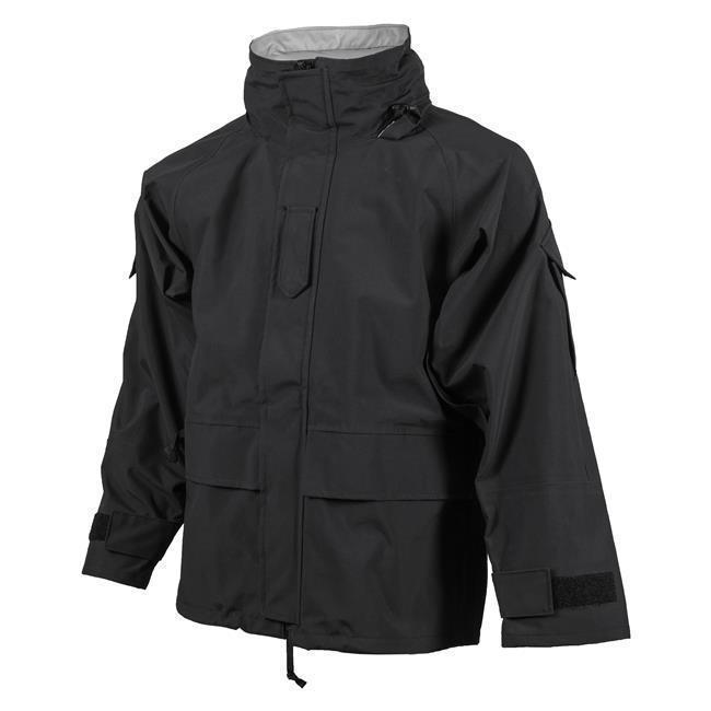 TruSpec H2O Proof Gen 2 ECWCS Parka Jacket Black Outerwear TruSpec Small Regular Tactical Gear Supplier Tactical Distributors Australia