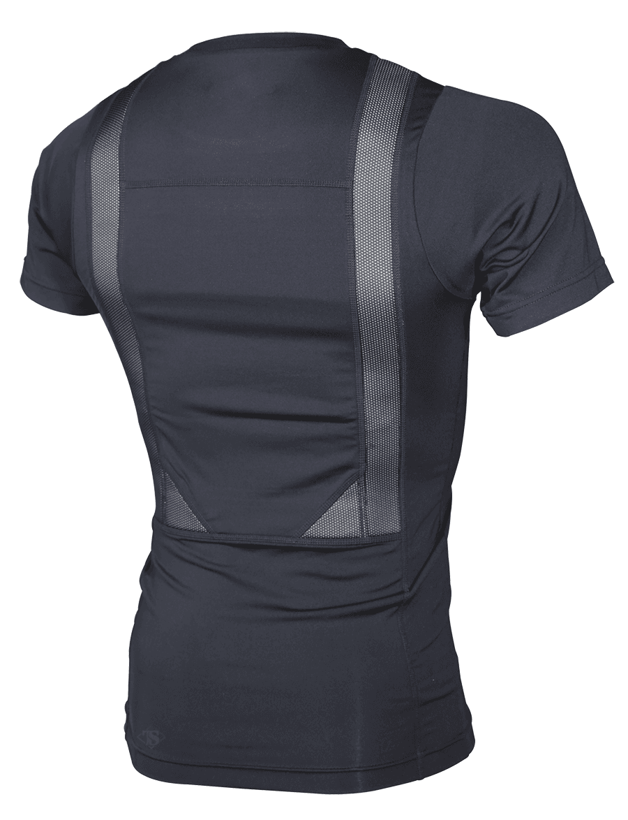 TruSpec Mens Concealed Armour Shirt Black Tactical Distributors Ltd New Zealand