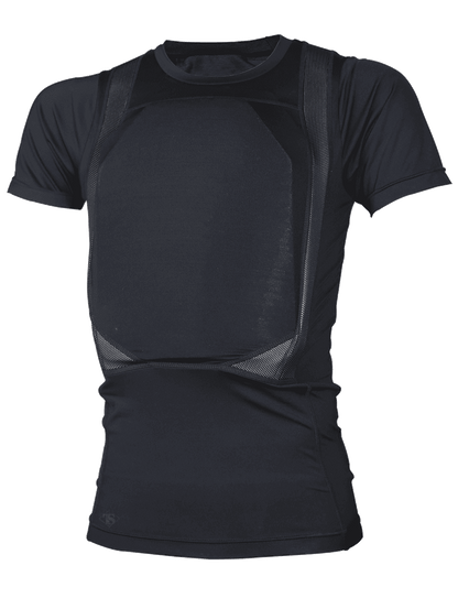 TruSpec Mens Concealed Armour Shirt Black Extra Small Tactical Distributors Ltd New Zealand