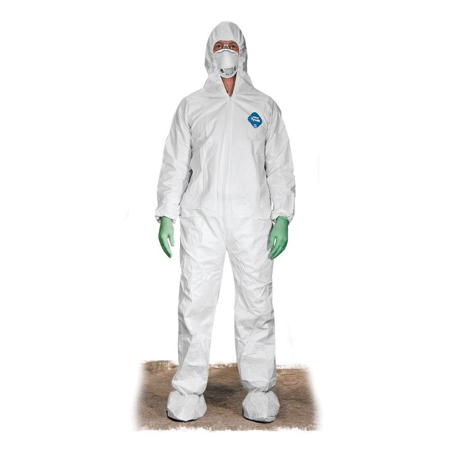 Tyvek Coverall Full Suit with Hood and Boots Tactical Distributors Ltd New Zealand