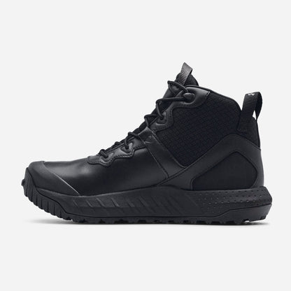 Under Armour Micro G Valsetz Mid Leather Waterproof Uniform Tactical Boots Boots Under Armour Tactical Gear Supplier Tactical Distributors Australia